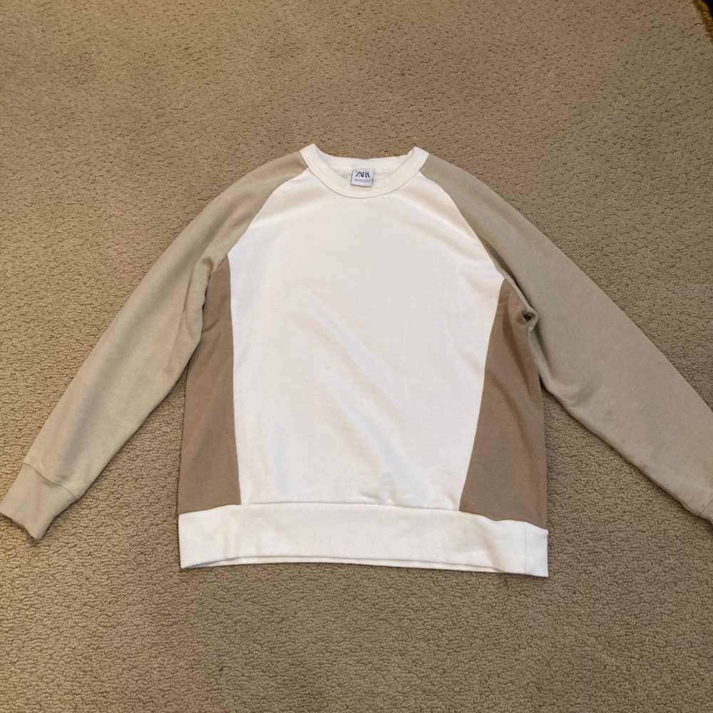 Zara Man Color block sweatshirt size M